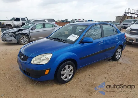 2009 Kia Rio Lx from USA, damaged, VIN KNADE223296462203